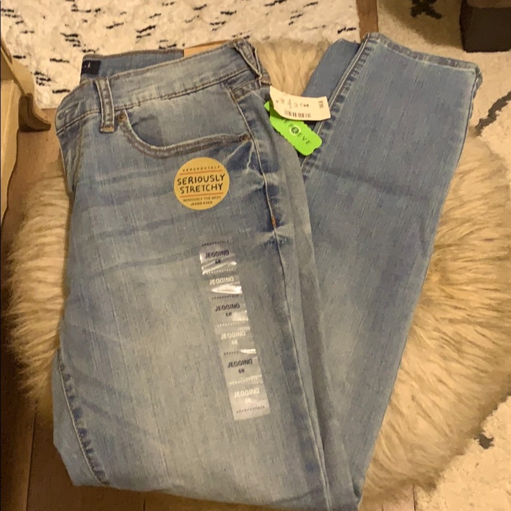 Light blue jeans